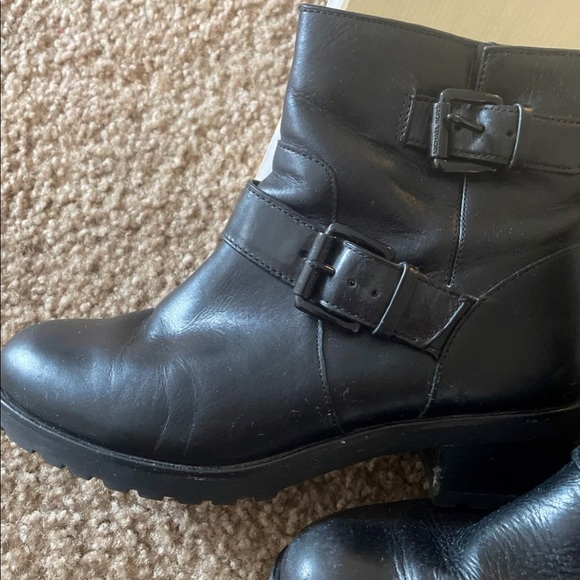 Michael Kors Gretchen Leather Ankle Boots - Picture 3 of 4